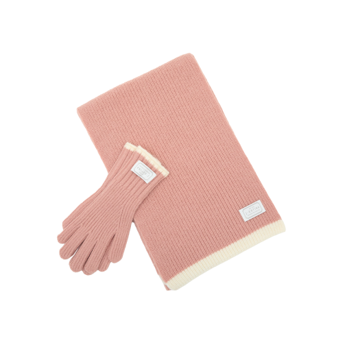 J.LETTER 컬러트림 머플러 장갑 세트 PK (JEACEC5BF581PK260)