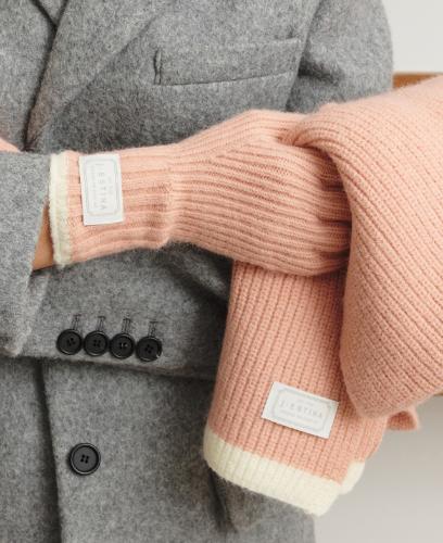 컬러트림 머플러 장갑 세트 PK (JEACEC5BF581PK260)