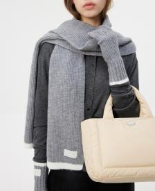 컬러트림 머플러 장갑 세트 GR (JEACEC5BF581GR260)