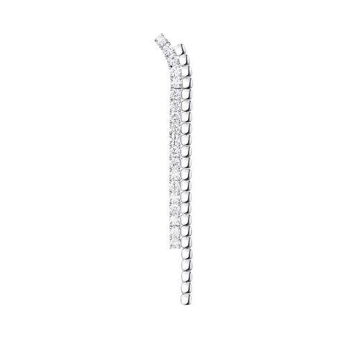 MORVE 14K 랩그로운 다이아몬드 싱글 귀걸이 (JJMREL5B5407W4PR0)