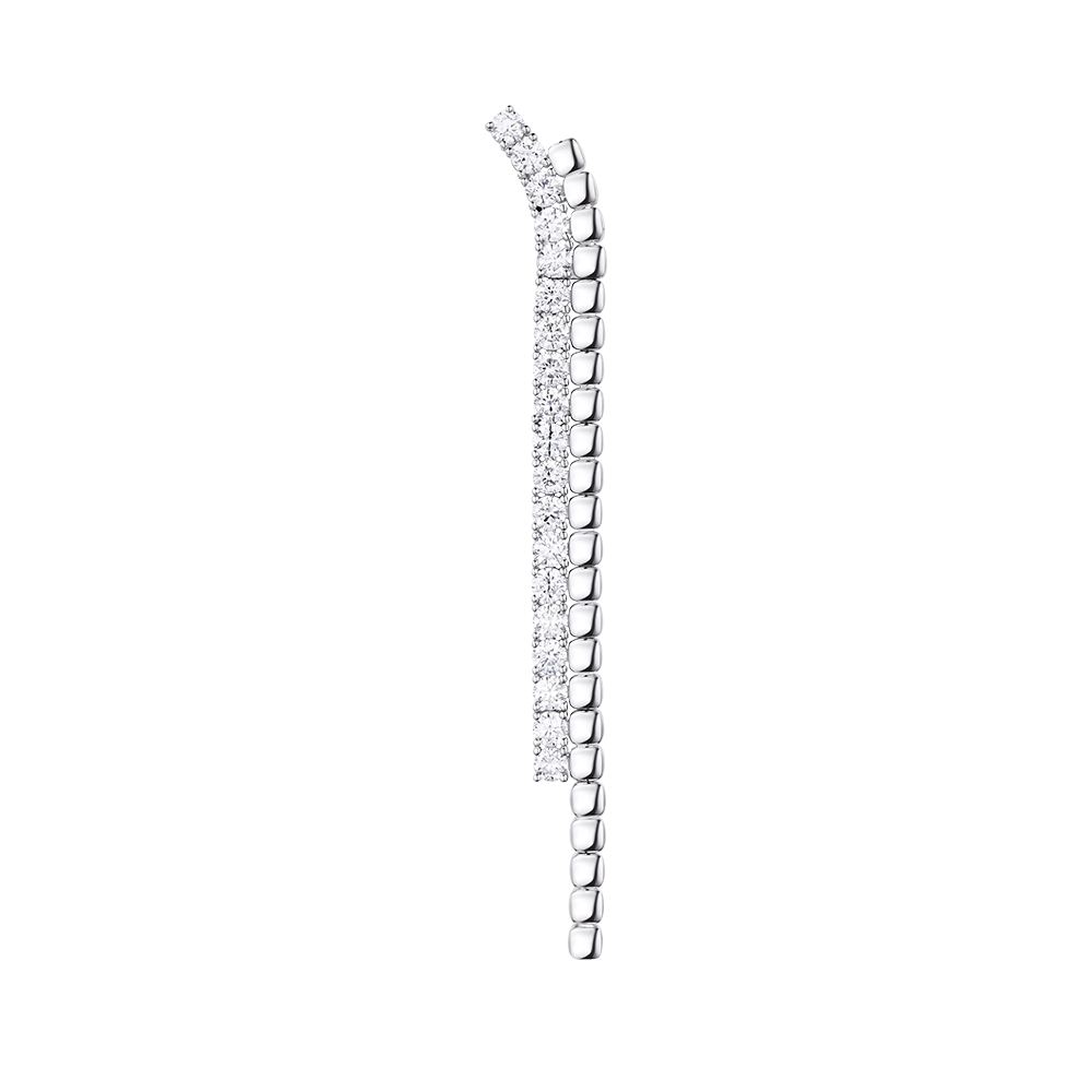 MORVE 14K 랩그로운 다이아몬드 싱글 귀걸이 (JJMREL5B5407W4PR0)