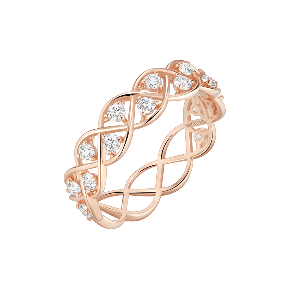 MOSAIQUE 14K 반지 (JJMSRQ6B4201R4110)