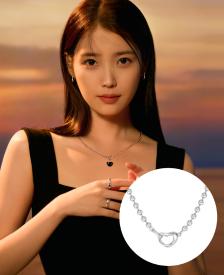 [아이유 PICK] JELLY HEART 목걸이 (JJLJN05BO318BR450)