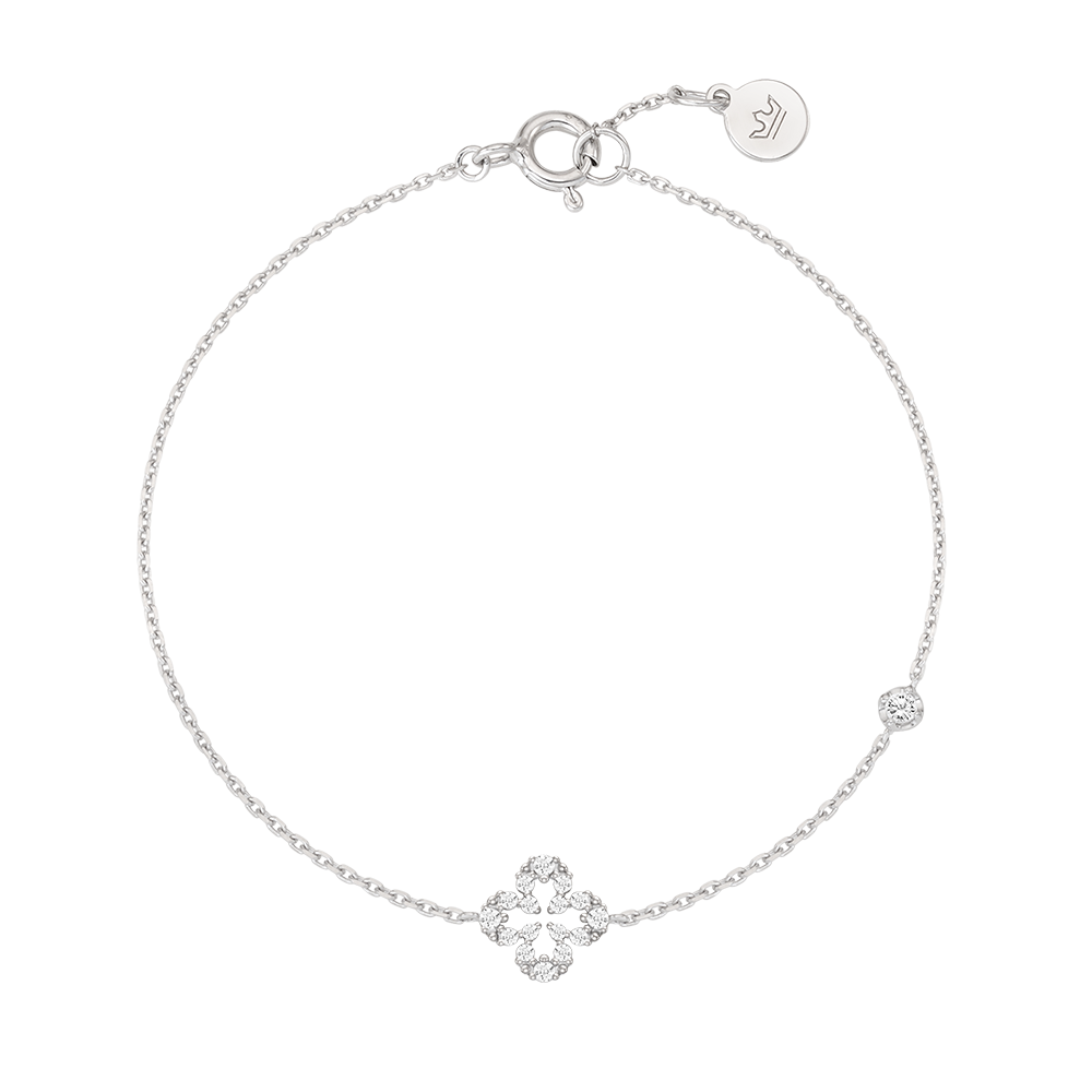 LALA J 클로버 팔찌 (JJLJBQ6B1301SW7S0)
