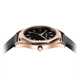 [로만손] 로만체 옥타곤 40 가죽시계 (RWTLMM5BF009RGBK0)