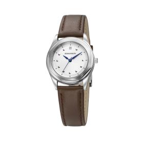 [로만손] 로만체 옥타곤 30 여성 가죽시계 (RWTLLL5BF010WHWH0)