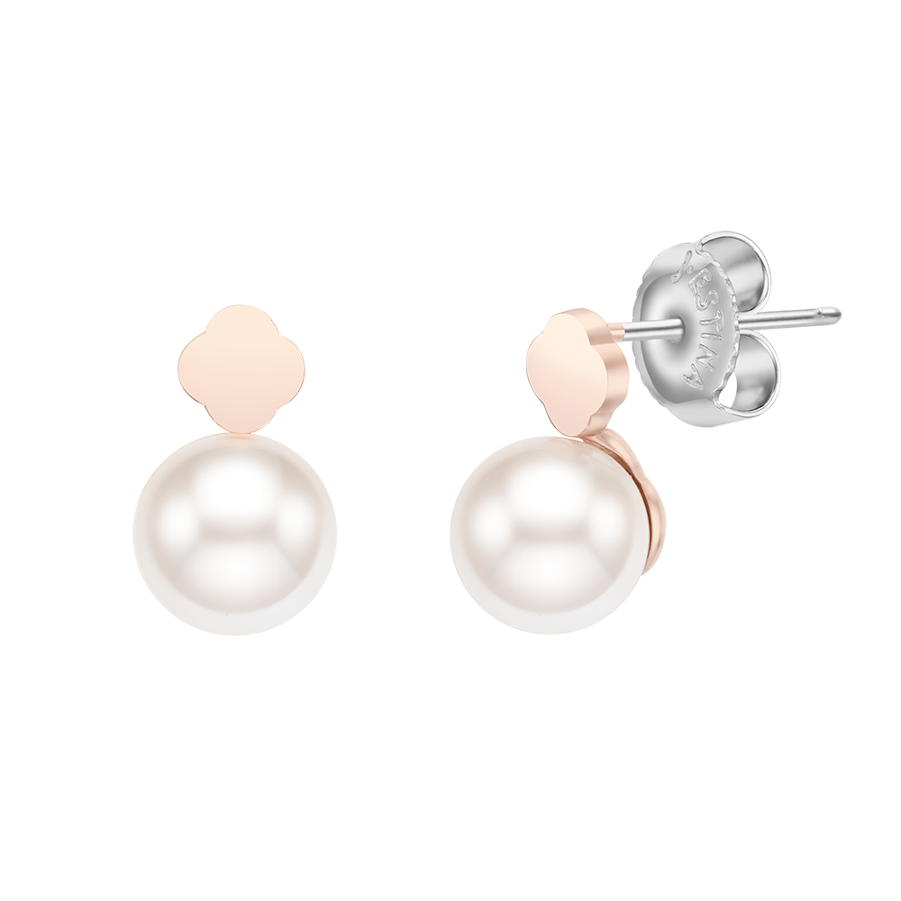 CLOVIA 진주 귀걸이 (JJCLEI6BS158SR000)