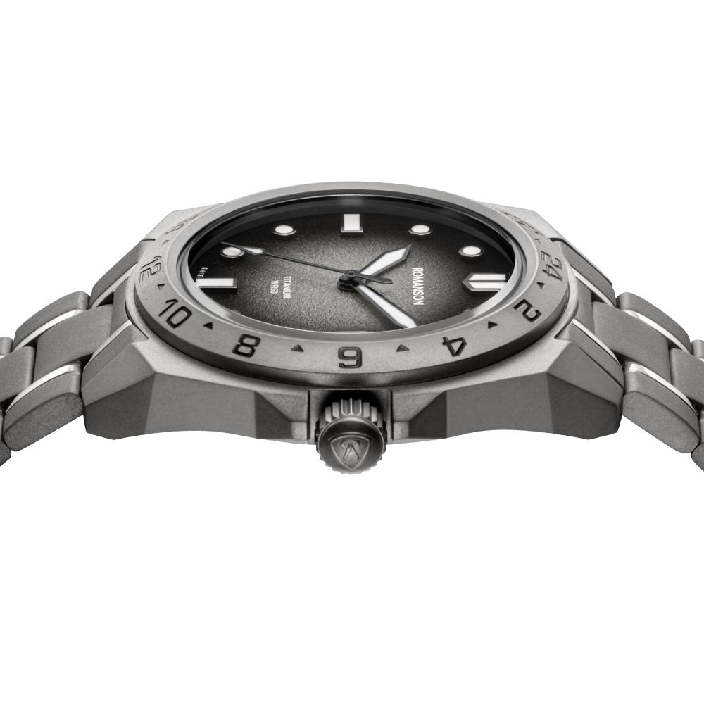 [로만손] 악티우스 티타늄 블랙 (RWAMMM6BS002TIBK0)