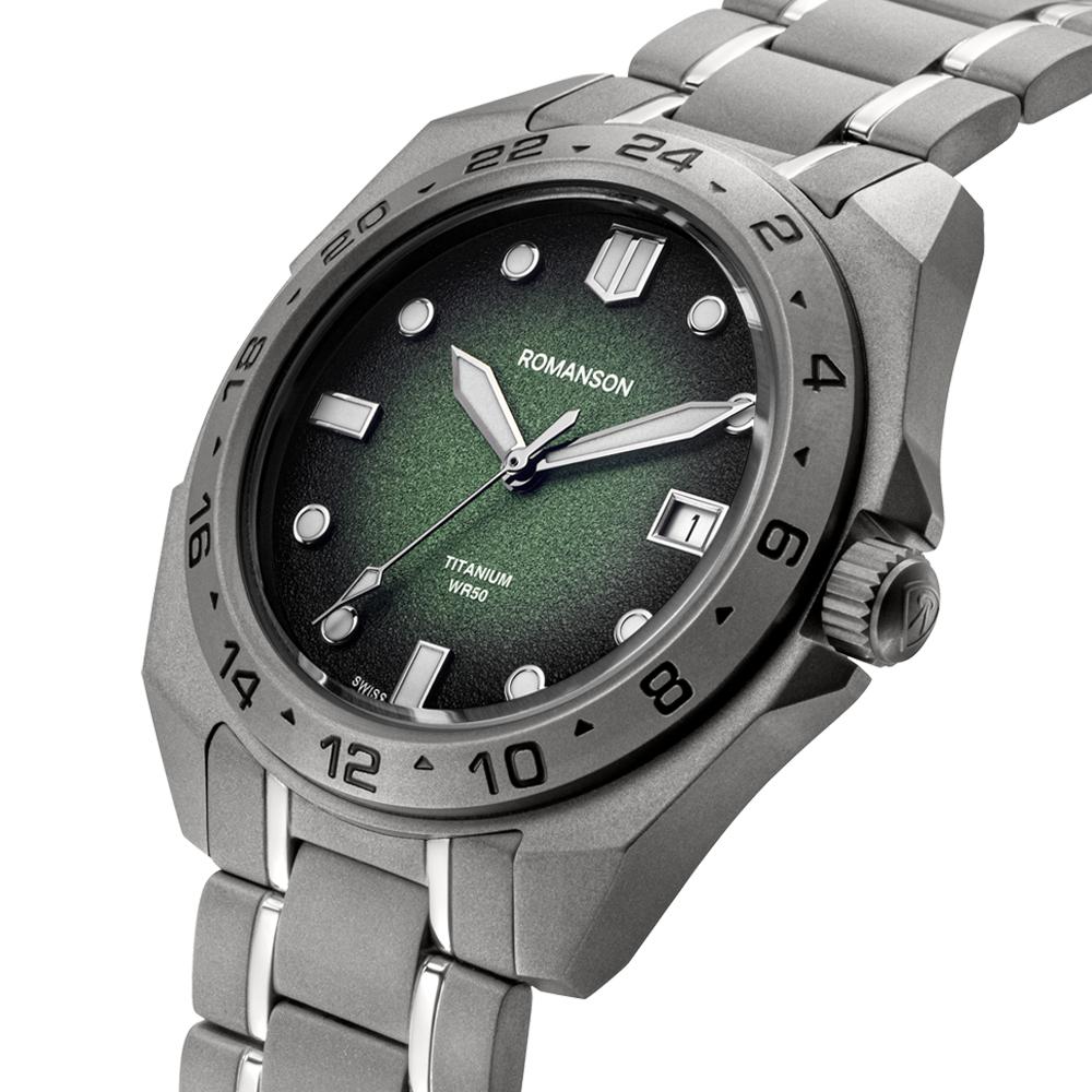 [로만손] 악티우스 티타늄 그린 (RWAMMM6BS002TIGN0)