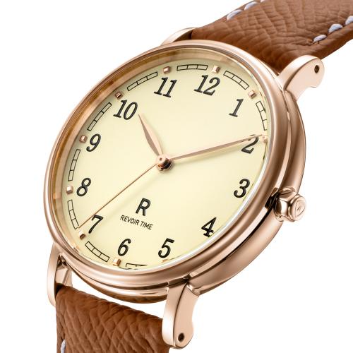 [로만손] R라운드 아라빅 레더 브라운 (RWTLMM6BS004RGIV0)