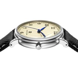 [로만손] R라운드 아라빅 레더 블랙 (RWTLMM6BS004WHIV0)