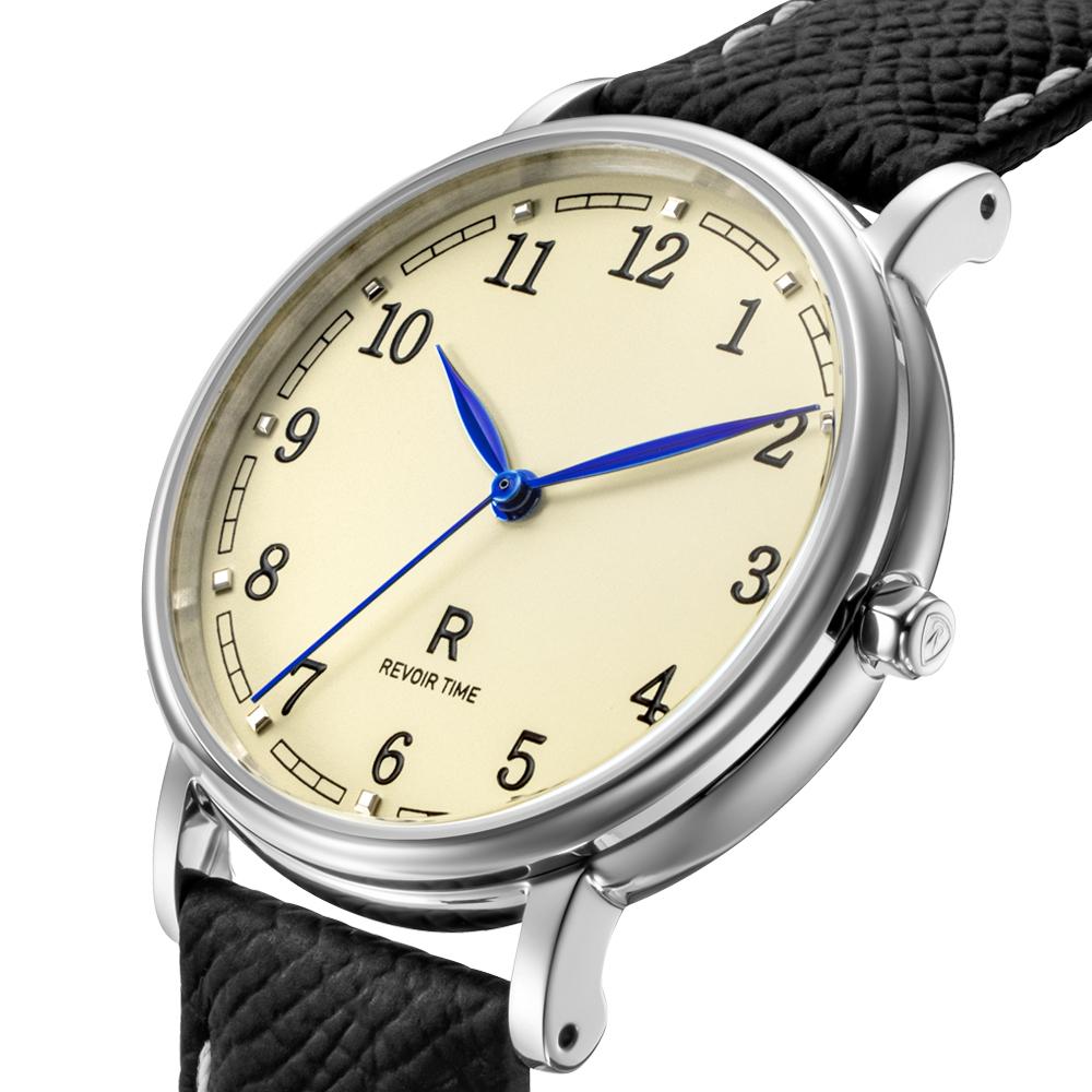 [로만손] R라운드 아라빅 레더 블랙 (RWTLMM6BS004WHIV0)