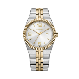 [로만손] 악티우스 데이트 골드콤비 40 메탈시계 (RWTMMM6BS201CECE0)