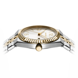 [로만손] 악티우스 데이트 골드콤비 40 메탈시계 (RWTMMM6BS201CECE0)