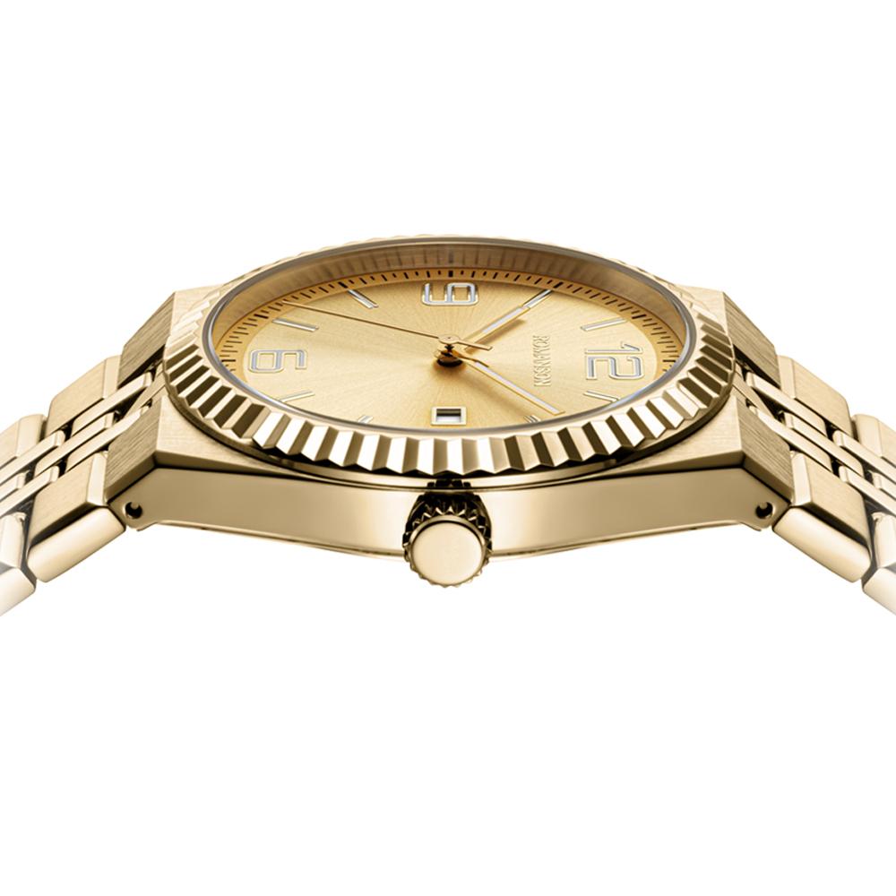 [로만손] 악티우스 데이트 골드콤비 40 메탈시계 (RWTMMM6BS201GOGO0)