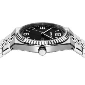 [로만손] 악티우스 데이트 골드콤비 40 메탈시계 (RWTMMM6BS201WHBK0)