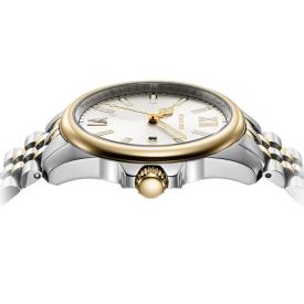 [로만손] 악티우스 데이트 골드콤비 41 메탈시계 (RWTMMM6BS202CECE0)