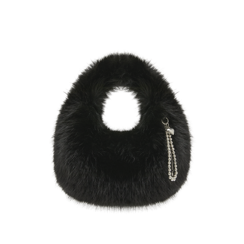 PULITO(FUR) SM 토트 BK (JHNEHD5BF181BK320)