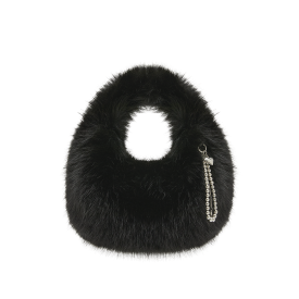 PULITO(FUR) SM 토트 BK (JHNEHD5BF181BK320)