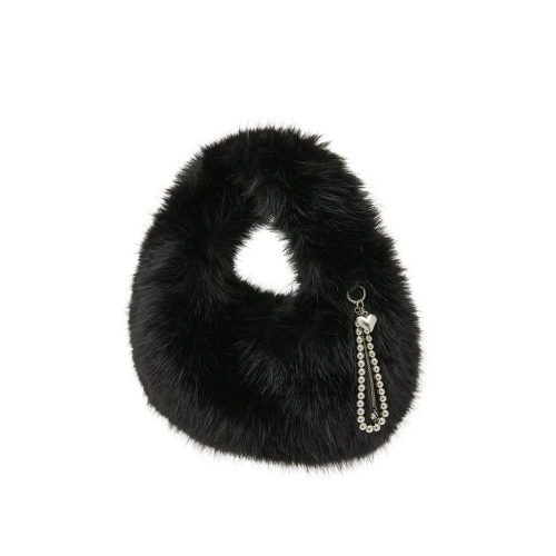 PULITO(FUR) SM 토트 BK (JHNEHD5BF181BK320)