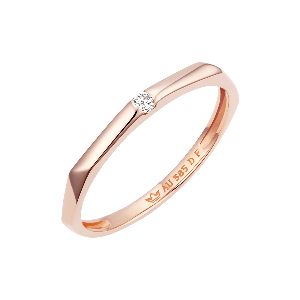 MARIEBEL 14K 다이아 커플링 (W) (JJMBCD5BD463R4110)