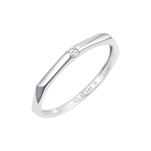 MARIEBEL 14K 다이아 커플링 (M) (JJMBCD5BD464W4160)