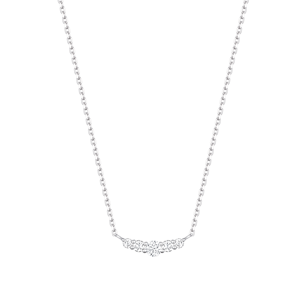 MARIEBEL 랩다이아몬드 목걸이 (JJMBNL5BD458SW420)