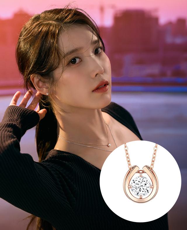 [아이유 PICK] WISH J 14K 목걸이 (JJWJNQ6B1100R4420)