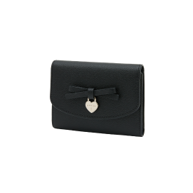 JANE 리본 3단미니 반지갑 BK (JSNCSC6BS747BK010)