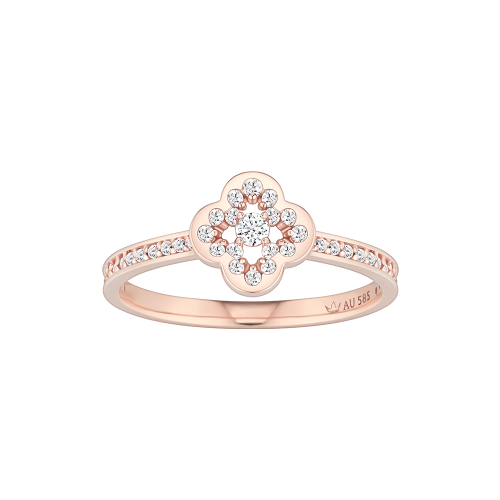 CLOVIA 14K 반지 (JJCLRQ6B1143R4110)