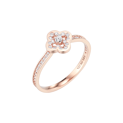 CLOVIA 14K 반지 (JJCLRQ6B1143R4110)