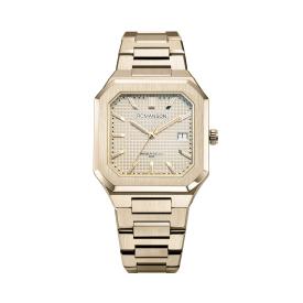 [로만손] 오디에 옥타고논 스퀘어 메탈시계 (RWTMMM6BS001GOGO0)