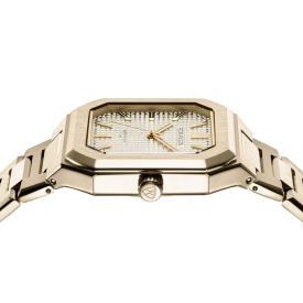 [로만손] 오디에 옥타고논 스퀘어 메탈시계 (RWTMMM6BS001GOGO0)