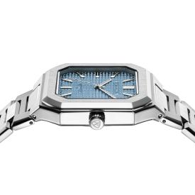 [로만손] 오디에 옥타고논 스퀘어 메탈시계 (RWTMMM6BS001WHSB0)