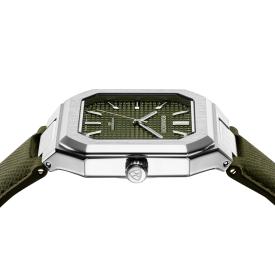 [로만손] 오디에 옥타고논 스퀘어 가죽시계 (RWTLMM6BS001WHOL0)