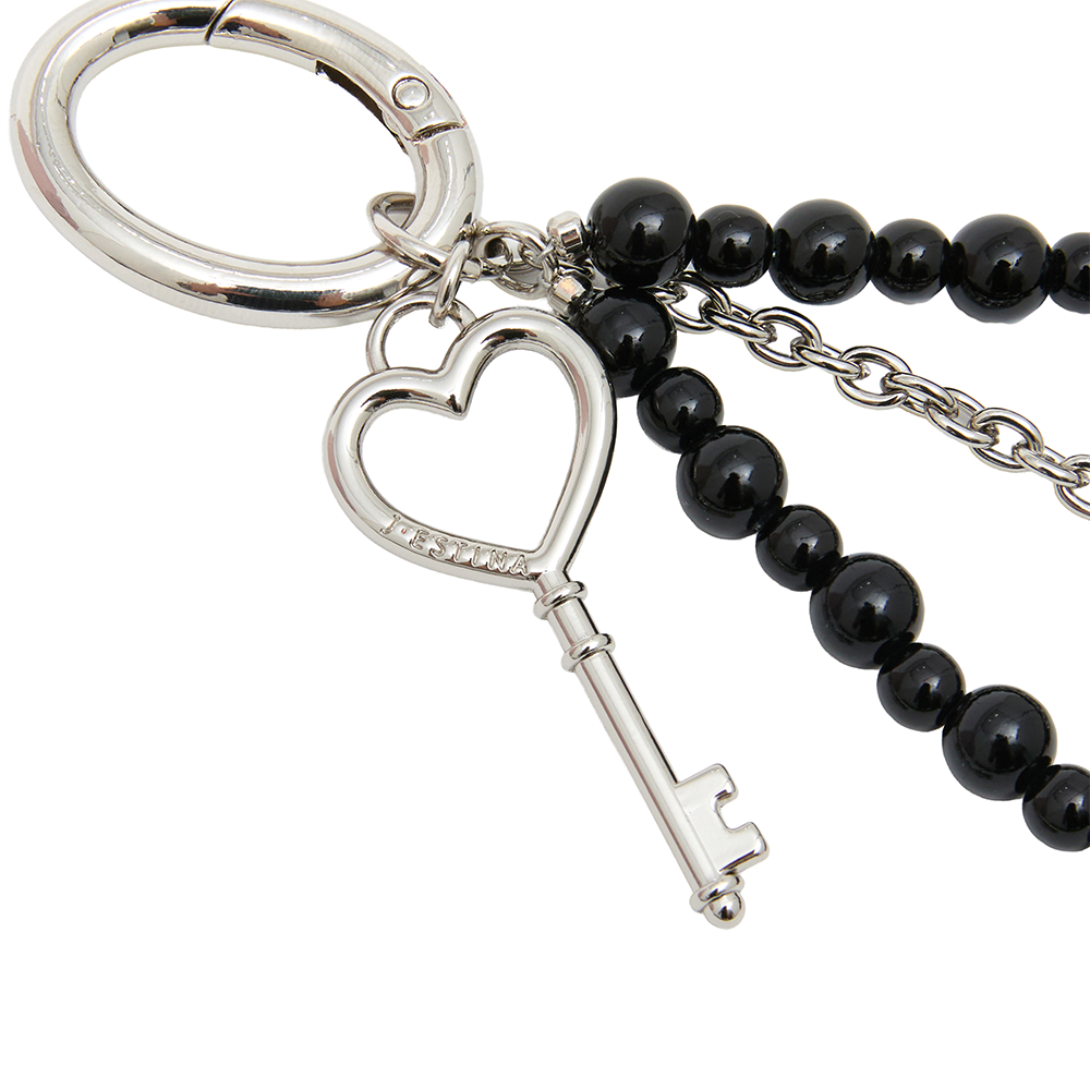 J.LETTER 하트키비즈참 BK (JEACEA6BS982BK360)