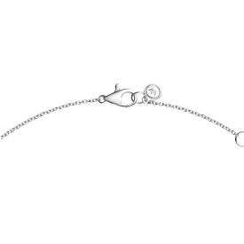 MORVE 14K 랩다이아몬드 목걸이 (JJMRNL5BD412W4420)