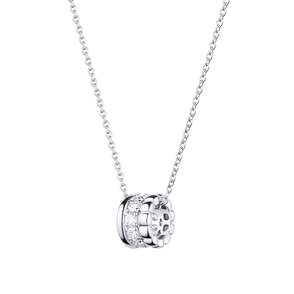 MORVE 14K 랩다이아몬드 목걸이 (JJMRNL5BD412W4420)