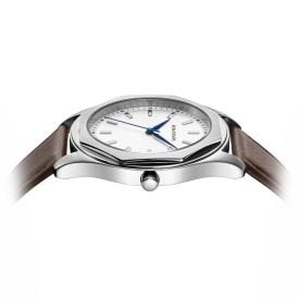 [로만손] 로만체 옥타곤 가죽 시계 40MM (RWTLMM5BF009WHWH0)