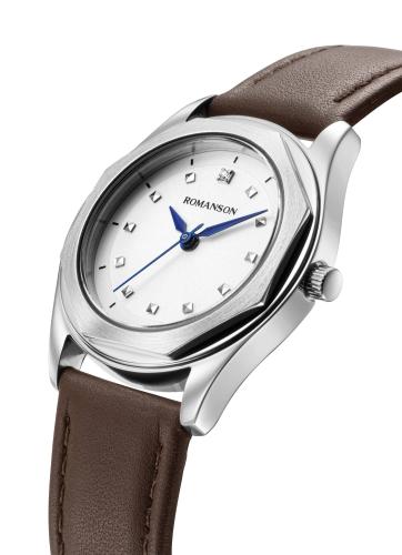 [로만손] 로만체 옥타곤 30 가죽 시계 30mm (RWTLLL5BF010WHWH0)