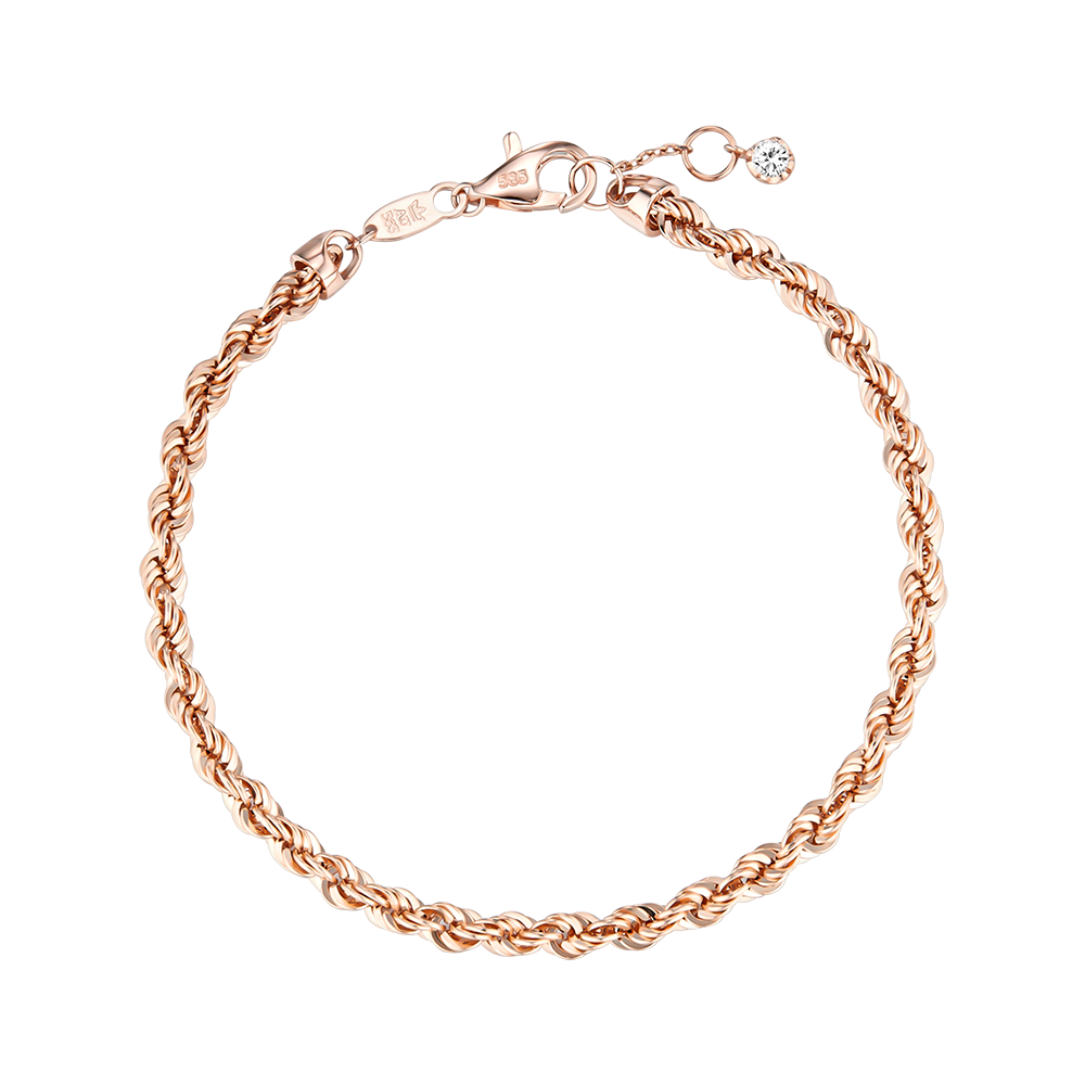 J Livera 14K 로프체인 팔찌 (JJJTBQ6B2027R47S0)