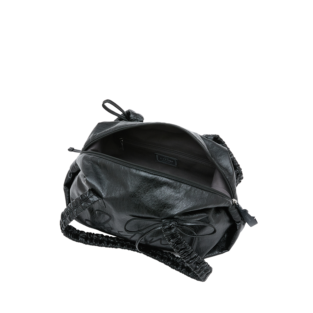 BALLO 레더 MD스트링 보스톤숄더 BK (JHNEHA6BF103BK980)