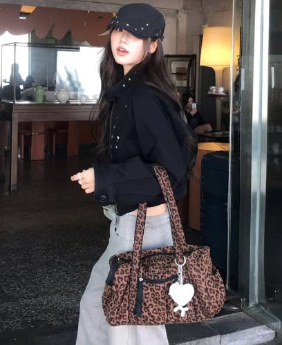 BALLO 레오파드 MD보스톤숄더 BR (JHNEHA6BF115BR260)