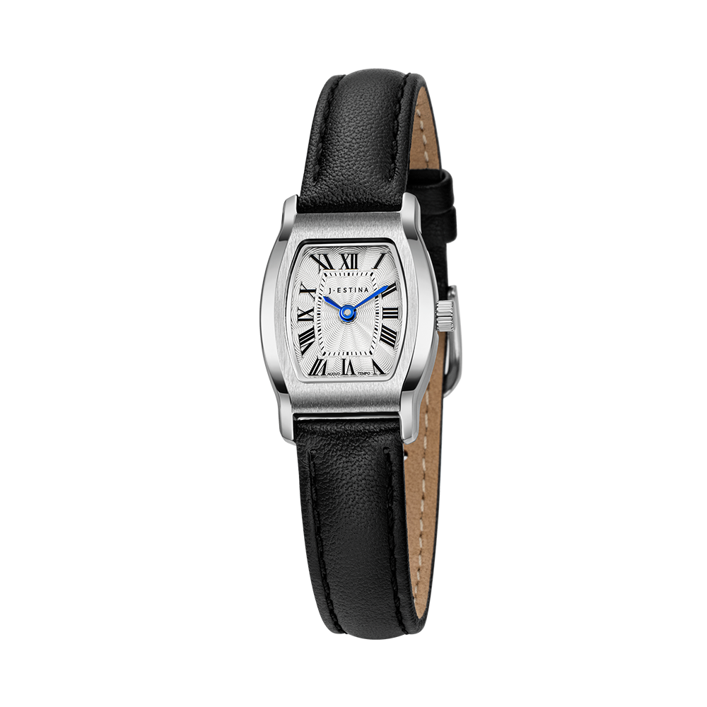 Nuovo Tempo Tòno 가죽시계 - 화이트 (JWT2LE6BF604WHBK0)