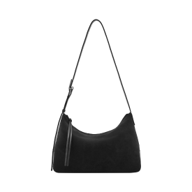TASSIA 스웨이드 MD슬라우치숄더 BK (JHNCHA6BF987BK010)
