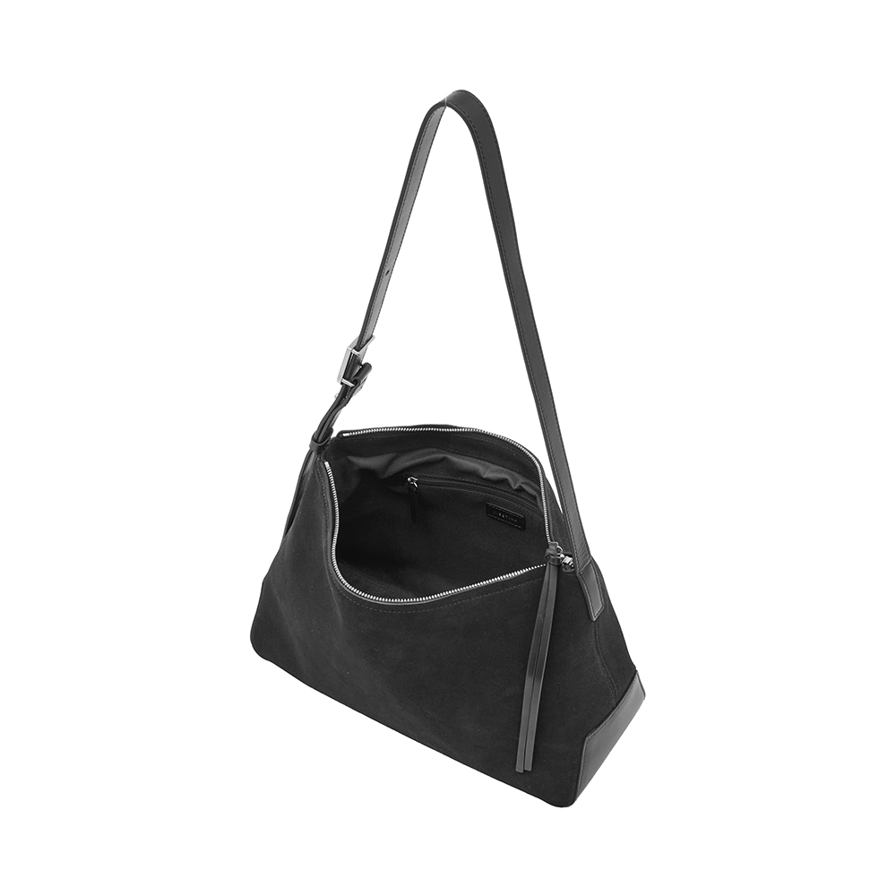 TASSIA 스웨이드 MD슬라우치숄더 BK (JHNCHA6BF987BK010)