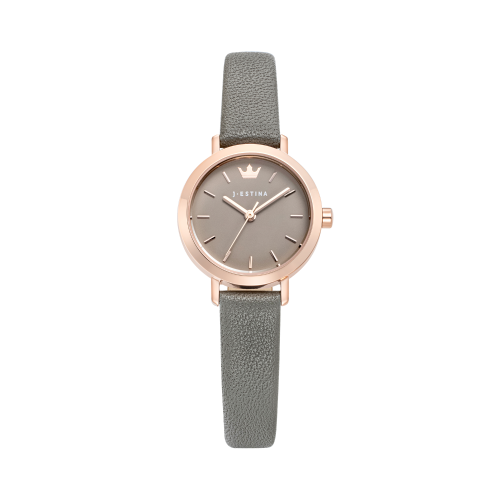 [패밀리세일] AMICO 라운드 가죽 시계 (JWT1LE6AF840RGGR0)