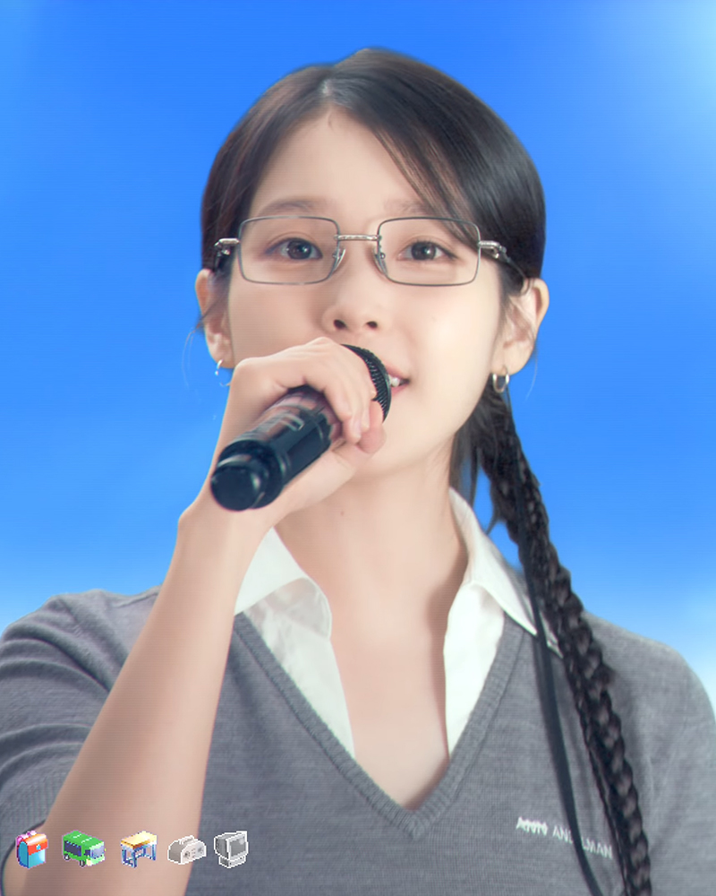 6/11 아이유 공식 유튜브 속 제이에떼 귀걸이
