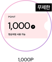1,000포인트